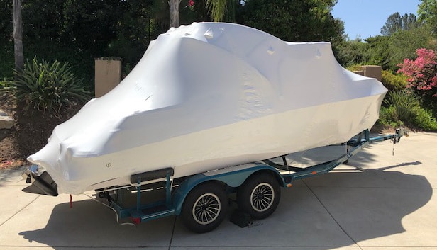 Boat shrink wrap