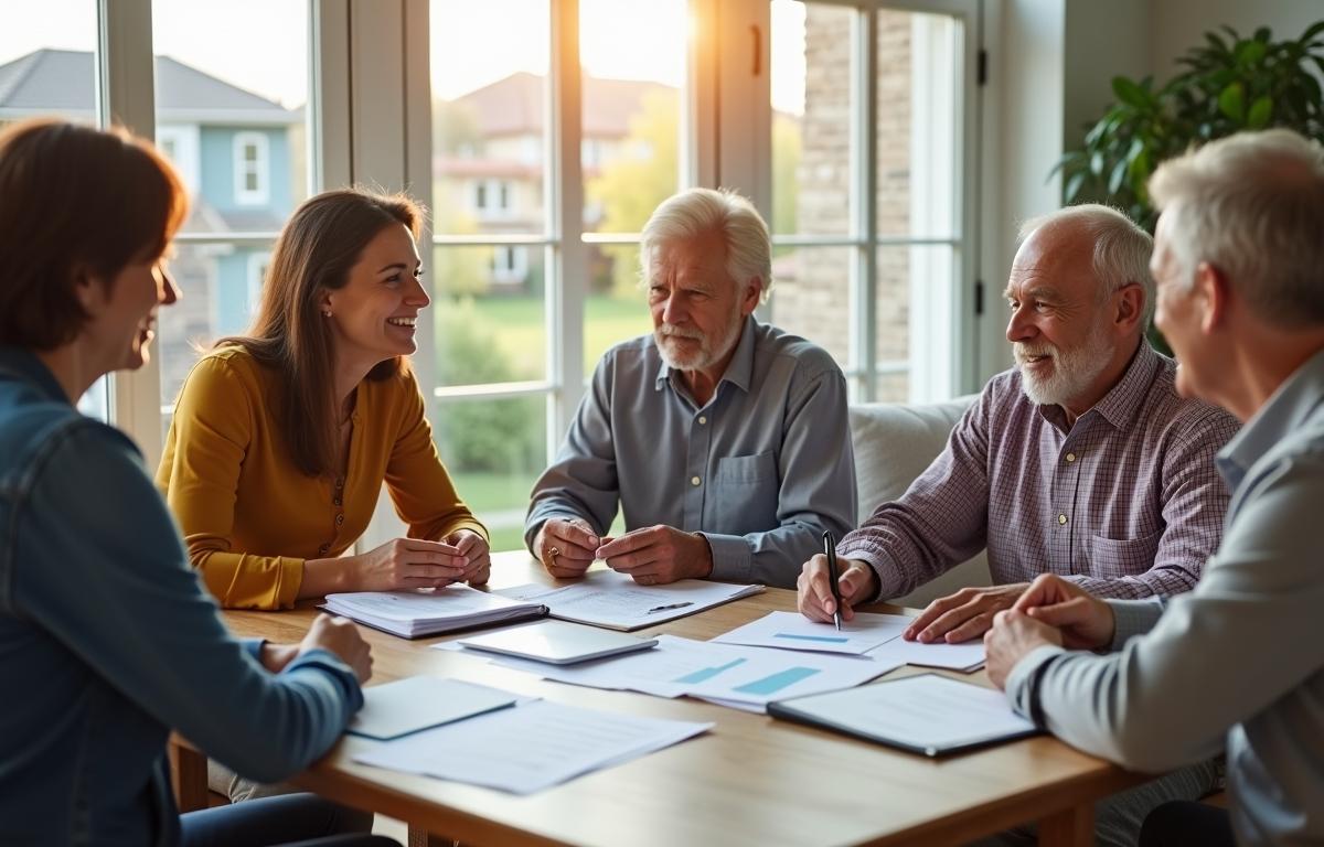 Modern compassionate financial trust serene