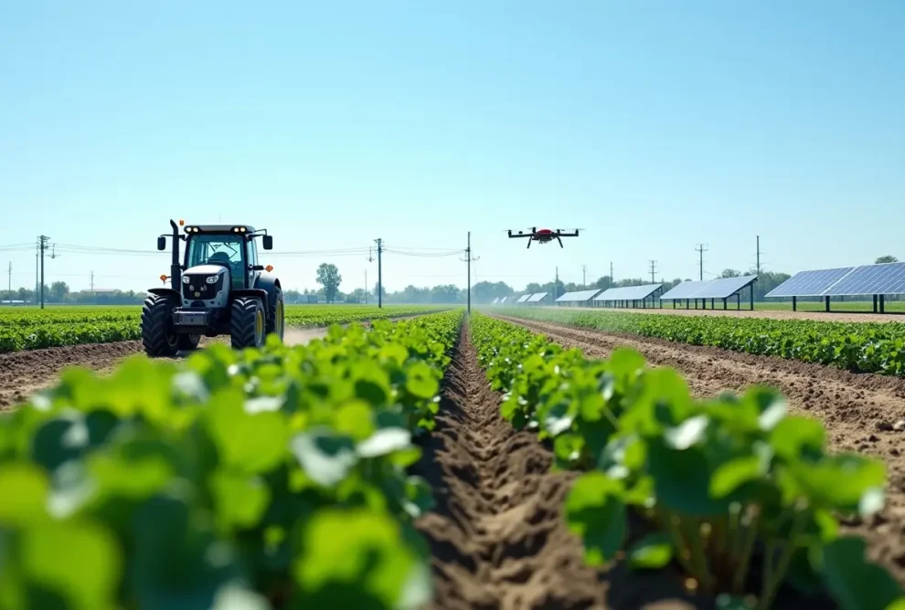 smart farm using automation to maximize harvest yields and profits