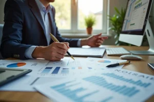 person planning strategies to reduce debt and restore financial stability