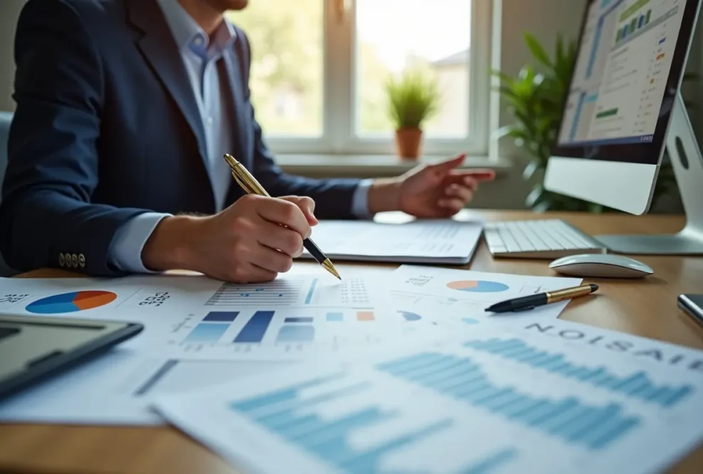 person planning strategies to reduce debt and restore financial stability