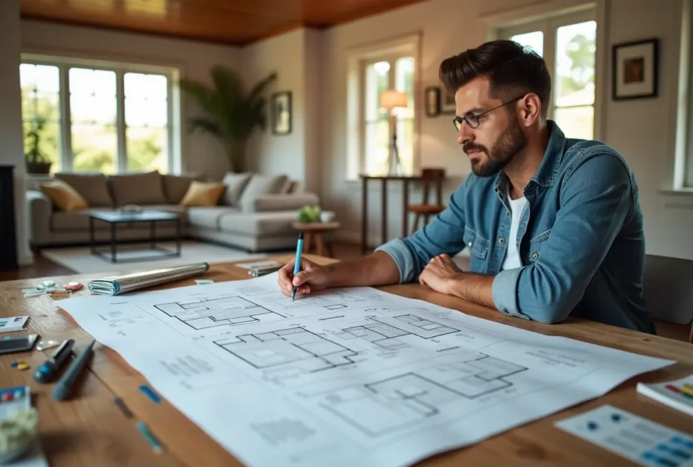 homeowner planning comprehensive renovation roadmap to create their dream home