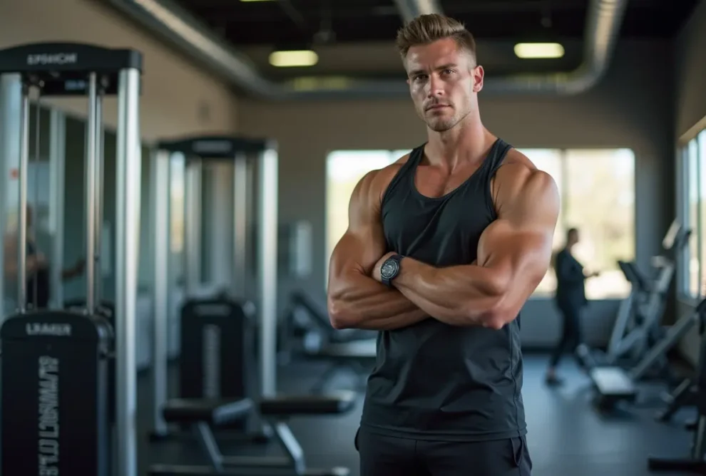 aspiring fitness trainer working to begin professional career