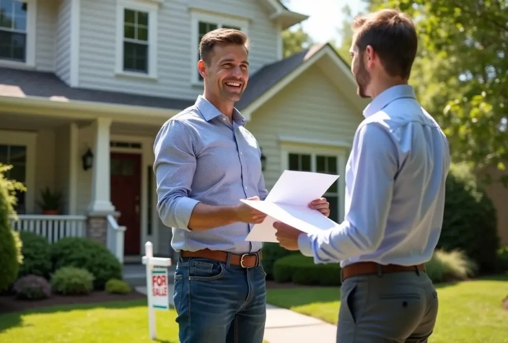 homeowner applying proven methods for smooth and profitable property sale