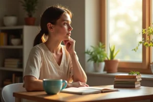 patient adjusting to routines during first week of addiction treatment