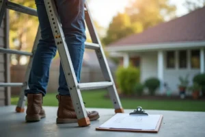 ladder choice improving safety when accessing the roof
