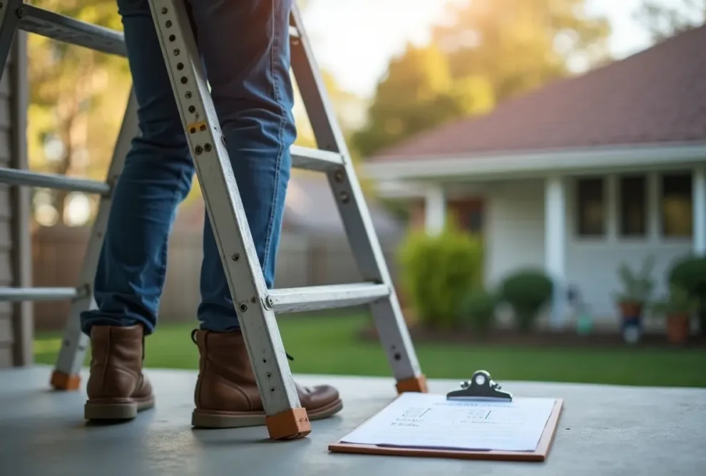 ladder choice improving safety when accessing the roof
