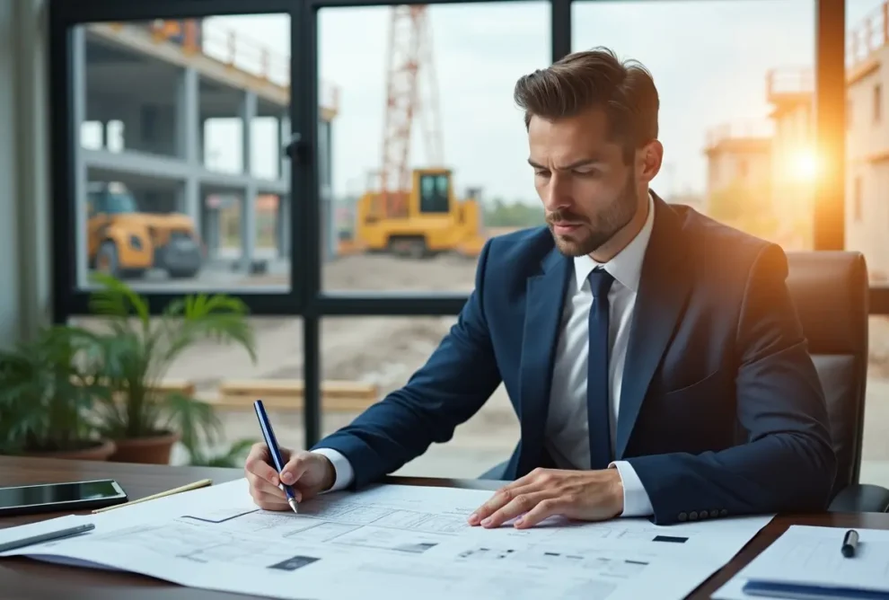 entrepreneur following steps to start successful construction business