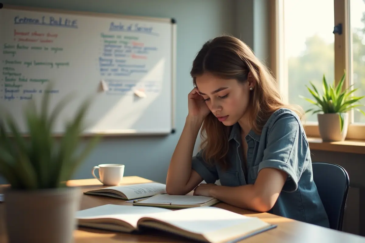 student practicing effective techniques to improve learning skills and retention
