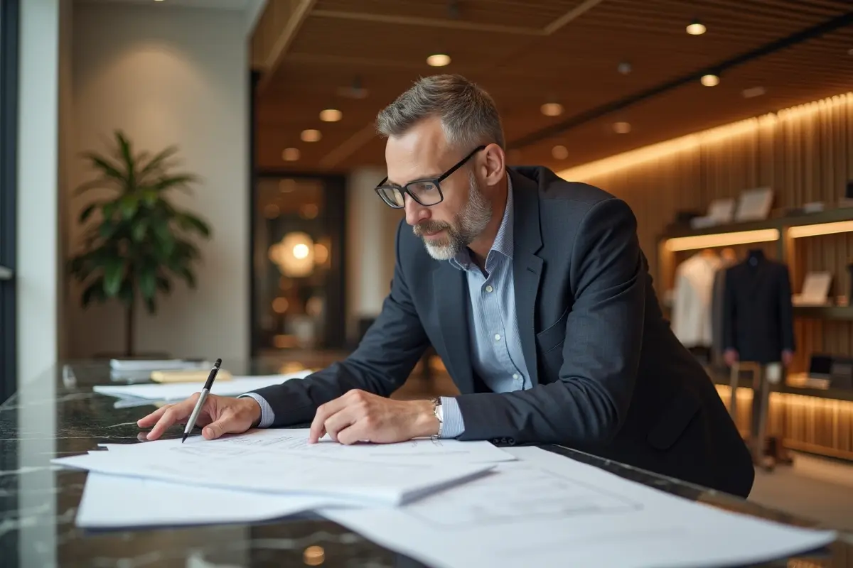 business owner building luxury store optimized for high conversion performance