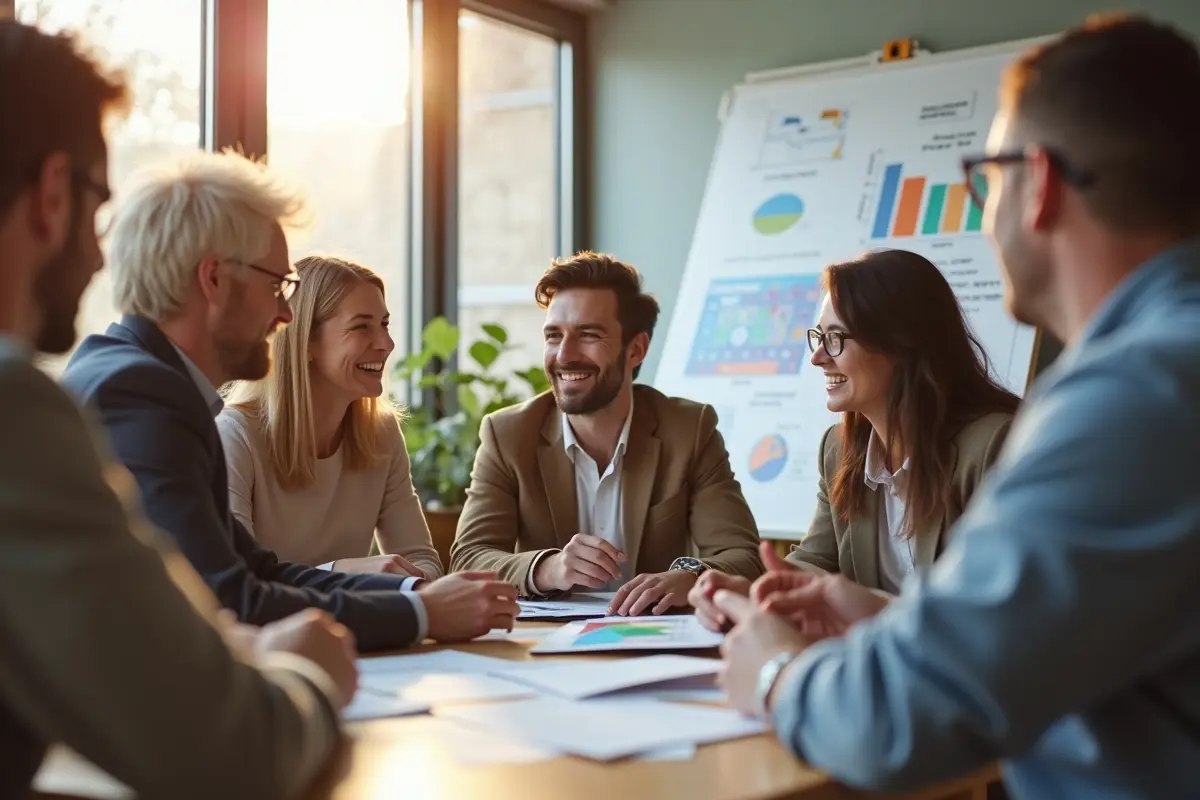 nonprofit team developing effective strategies for organizational success